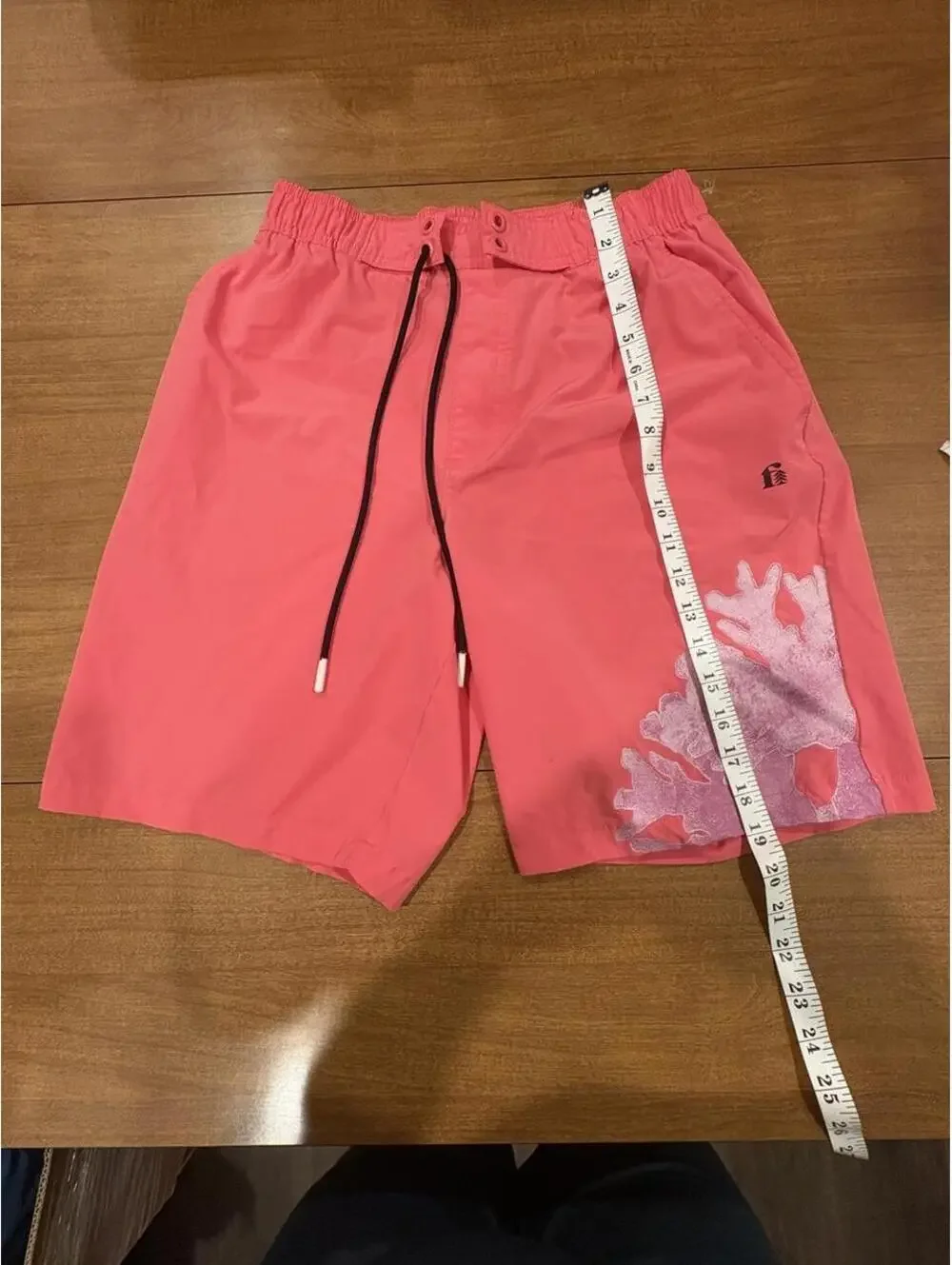 Bonobos Fielder Coral Swim Shorts with 9 Inch Inseam Size S